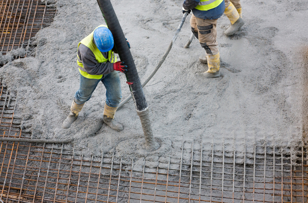 Reinforced concrete works